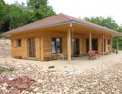 Bole Richard Maison ossature bois Maison poteaux poutres Sainte-Anne (25)