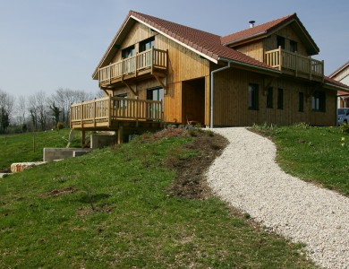 Bole Richard Maison ossature bois Maison bois Habitat bois Amathay Vesigneux (25)