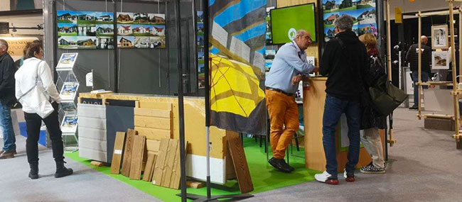 Stand Bôle Richard au salon de l'Habitat 2023 de Besançon